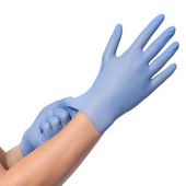 Handschoenen Nitril HACCP M Blauw