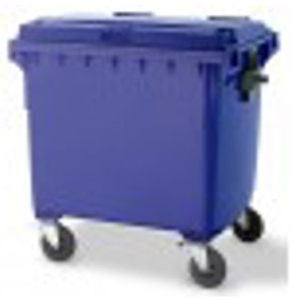 Vuilcontainer 1100L BLAUW